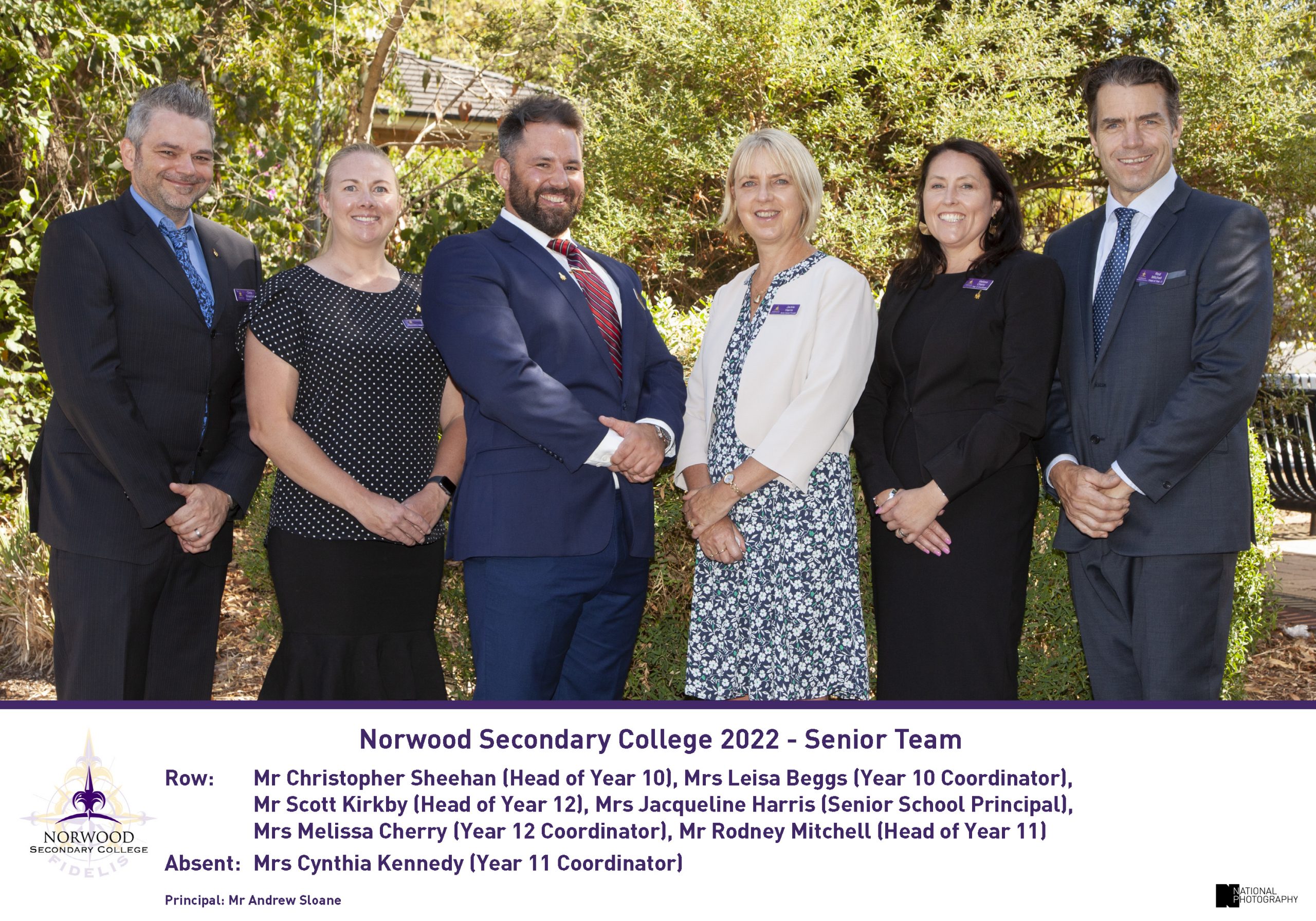Staff leadership Groups, Senior Team(1)