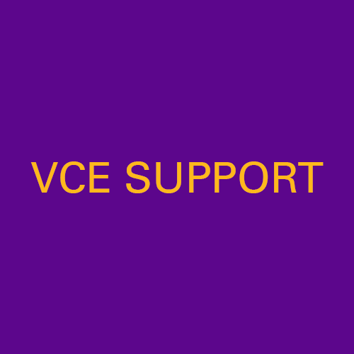 VCE Support